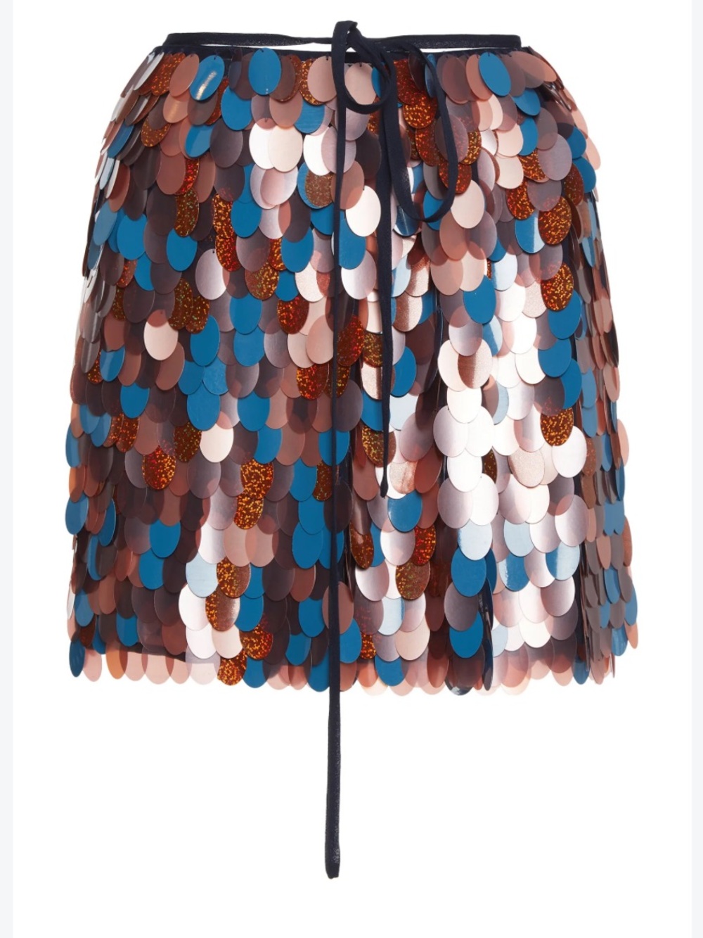 Dries Van Noten Gabrina Paillette Embroidered Mini Skirt